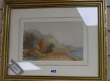 Untitled by Thomas Baker, 1836, watercolour, sold Dec 2019