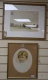 Folkton. Yorkshire Wolds by Jack Merriott, watercolour and a, sold Dec 2019