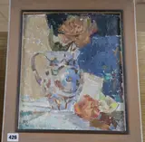 Italian Jug by Noni McCrone, oil on board, sold Dec 2019