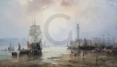 Untitled by William Thornley, oil on canvas, sold Dec 2019