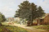 Untitled by John Bonny, oil, sold Dec 2019
