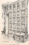 British, A collection of drawings primarily consisting of ecclesiastical subjects, pen & Ink by Henry William Brewer, Ink, signed, various sizes, sold Mar 2021