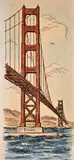 American, Three prints depicting iconographic images of San Francisco 'Chinatown by Frank Duarte, print (other), sold Mar 2021