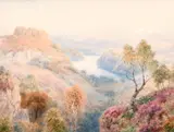 Loch Drunkie by Henry Bowser Wimbush, watercolour, sold Feb 2021