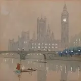 Australian by William Francis Longstaff, watercolour, sold Feb 2021