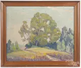 western landscapes by Kitty Curtis, oil on board, offered Oct 2017