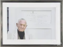 of Andrew Wyeth by Peter Ralston, photograph, offered Jul 2017