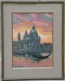 Venise by Jac Martin-Ferrières, Aquarelle signée en bas à gauche, sold Dec 2015