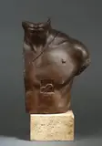Buste d'homme by Igor Mitoraj, Bronze, sold Dec 2015