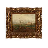 Harvest Time by Vittorio Avanzi, Oil on canvas, sold Feb 2023