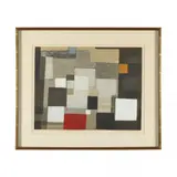 Historical Site by Norio Azuma, Screenprint in colors, sold Feb 2023