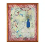 Fred Astaire with Blue Bottle by Paul Hartley, Acrylic, sold Jan 2023