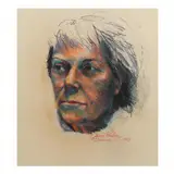 Janice Parker by Maud Gatewood, Pastel on paper, sold Jan 2023