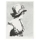 The Hat by Maud Gatewood, Lithograph, sold Jan 2023