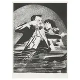 Caught by Maud Gatewood, Lithograph, sold Jan 2023