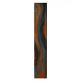 Triple Kiss I by Anne Cunningham, Painted/patinated copper panel, sold Jan 2023
