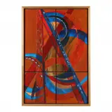 Untitled by Suzy Andron, Acrylic on canvas, sold Jan 2023