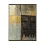 3 Metered Roses by Linwood Hart, Acrylic on canvas, sold Jan 2023