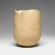 #422 by Richard DeVore, 1981, glazed stoneware, sold Jan 2026