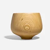 Bullseye Bowl Form #193 by Rude Osolnik, 1993, laminated Baltic birch, sold Jan 2026