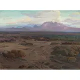 The Great Silence by Fred Grayson Sayer, oil on canvas, sold Jul 2025