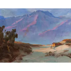 Untitled by Jean Mannheim, oil on canvas, sold Jul 2025