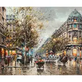Untitled by Antoine Blanchard, oil on canvas, sold Jul 2025