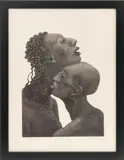 Hoder III" [Heads] by Peter Esdaile, 1976, Engraving in Colors, sold Oct 2026