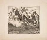 The Ascension of Elijah by Ferdinand Ruscheweyh, Etching, sold Oct 2026