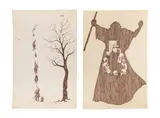 Attributed by Allan Reid, Ink on Paper, sold Oct 2026