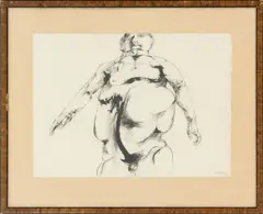 Forward Man by Leonard Baskin, 1964, Ink on Paper, sold Sep 2026
