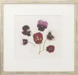 Pansies by Cristine Paine, 1996, Watercolor on Paper, sold Sep 2026