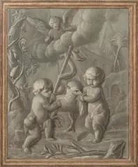 Attributed by Jacob de Wit, Oil on Canvas, sold Sep 2026