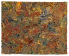 Abstract Composition by Andy Miller, Oil on Canvas, sold Sep 2026