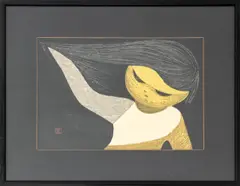 Gentle Breeze by Kaoru Kawano, Woodcut Print in Colors, sold Sep 2026
