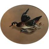Still Life with Game Birds by Theophile Levillain, 1869, oil on canvas, sold Jul 2025