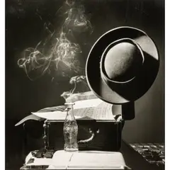 Lester "Prez" Young by Herman Leonard, gelatin silver print, sold Aug 2025