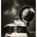 Lester "Prez" Young by Herman Leonard, gelatin silver print, sold Aug 2025