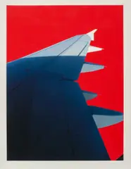 Airplane Wing by Anne Sager, Chromogenic Print in Colors, sold Sep 2026