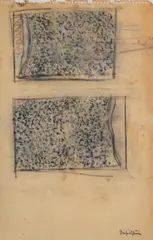 Beach Horizontal Studies by Manfred Schwartz, Pastel on Paper, sold Sep 2026