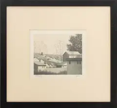 Muted Landscape Scene by Robert Kipniss, circa 1984, Lithograph in Colors on Paper, sold Sep 2026