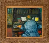 Man at Piano by Benjamin Kopman, 1946, Oil on Canvas, sold Sep 2026