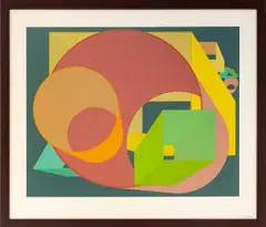 Scholes I by Al Held, 1991, Screenprint in Colors on Paper, sold Sep 2026