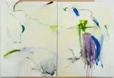 Abstract Composition Diptych by Robert O'Meara, Oil on Canvas, sold Sep 2026