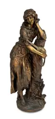 Mignon by Adrien Étienne Gaudez, Bronze Sculpture, sold Sep 2026