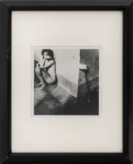 Self Portrait by Francesca Woodman, circa 1978, Gelatin Silver Print, sold Sep 2026