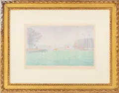 A Flessingue by Paul Signac, 1895, Lithograph in Colors, sold Sep 2026