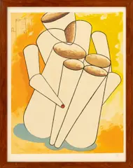 Personage by Man Ray, 1975, Lithograph in Colors, sold Sep 2026