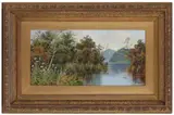 Untitled by Edwin F. Cole, oil on canvas, offered Aug 2021