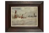Untitled by Walter Taylor, oil on board, offered Aug 2021